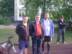 Рядом с легендой..